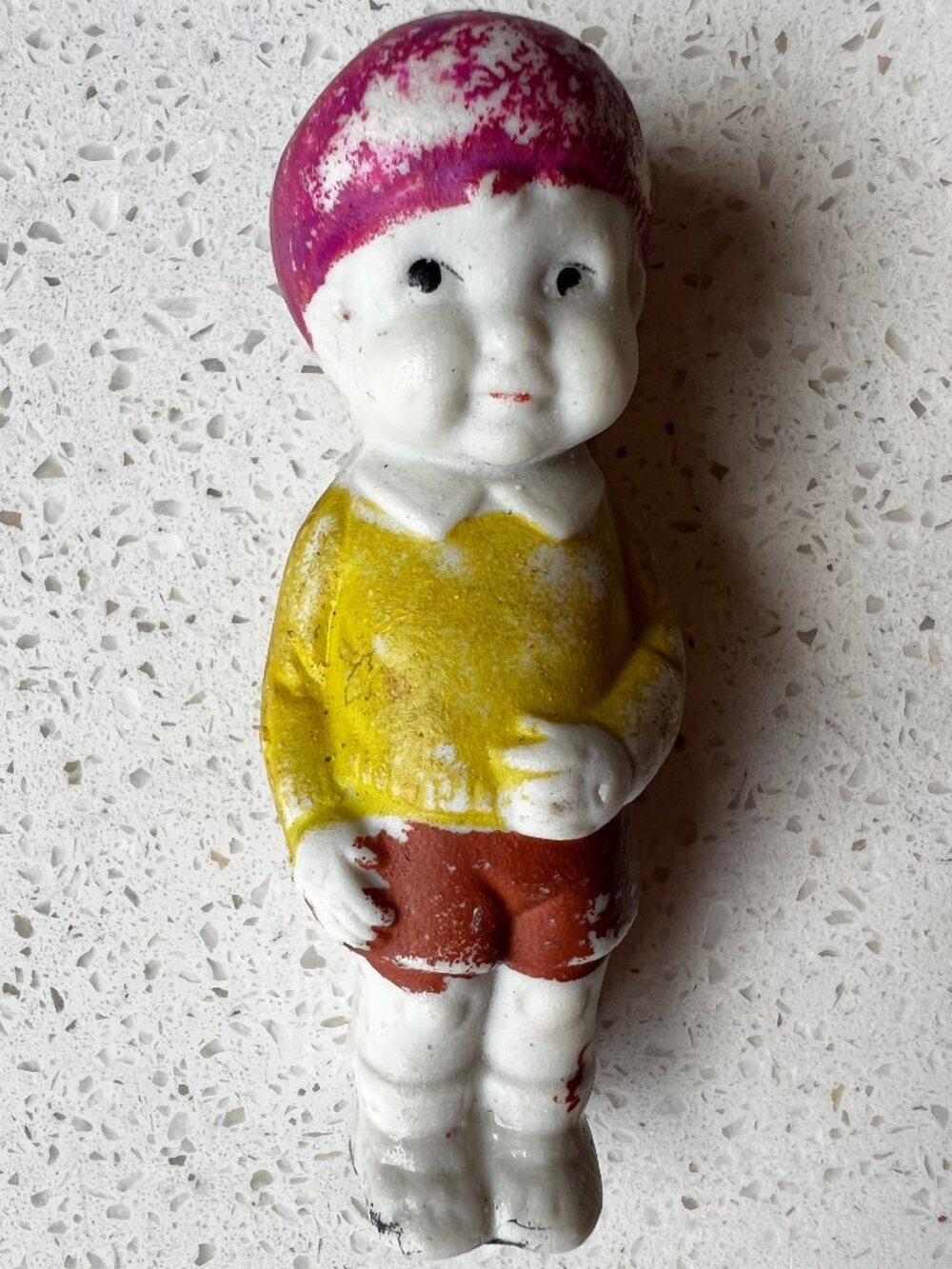 Antique porcelain Bisque Boy Figurine Made in Japan